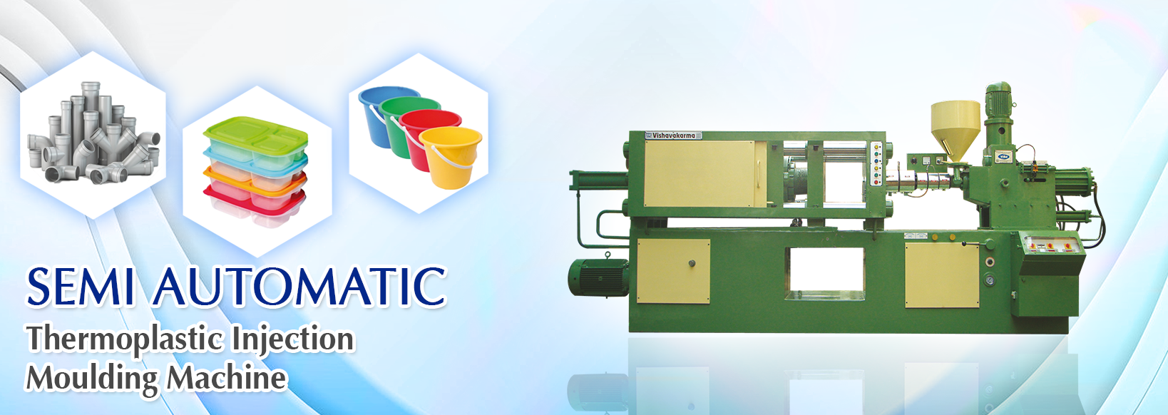 Semi Automatic Thermoplastic Injection Moulding Machine